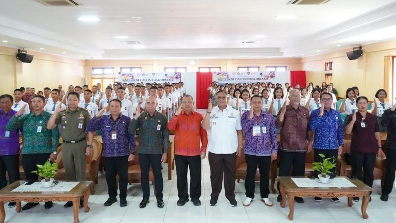Kesbangpol Bali Gelar Seleksi Paskibraka Bali, Siapkan Generasi Muda Berkarakter Kuat