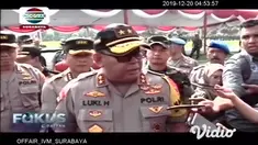 Jelang datangnya perayaan Natal dan Tahun Baru, berbagai persiapan pengamanan dilakukan pihak keamanan dari TNI maupun Polri. Kamis pagi, ribuan pasukan gabungan TNI-Polri menggelar apel pasukan Operasi Lilin Semeru 2019 di halaman Mapolda Jatim.