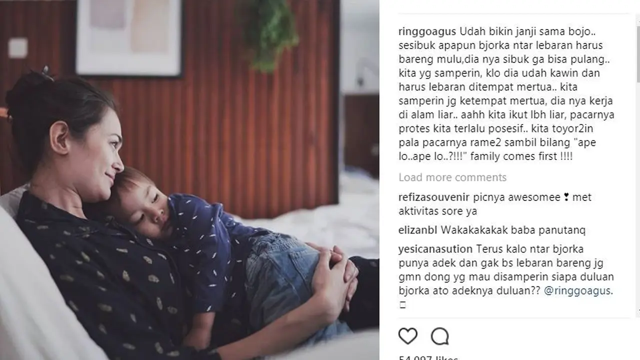 Ringgo Agus Rahman Tak Peduli Dianggap Posesif oleh Pacar Anaknya Kelak ...
