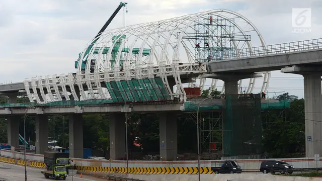 Pembangunan LRT Jabodebek Tahap II Dimulai Tahun Depan