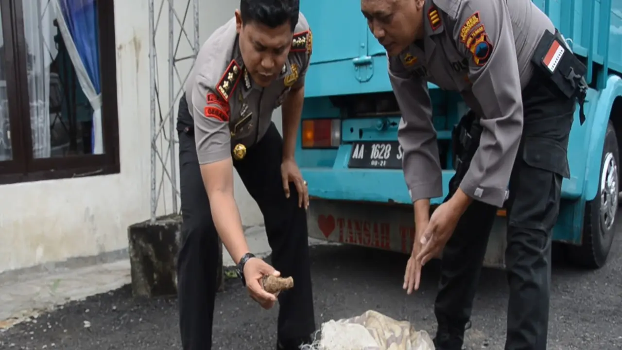 Pembuang Sampah Satu Truk ke Sungai Bogowonto Dikenai Wajib Lapor