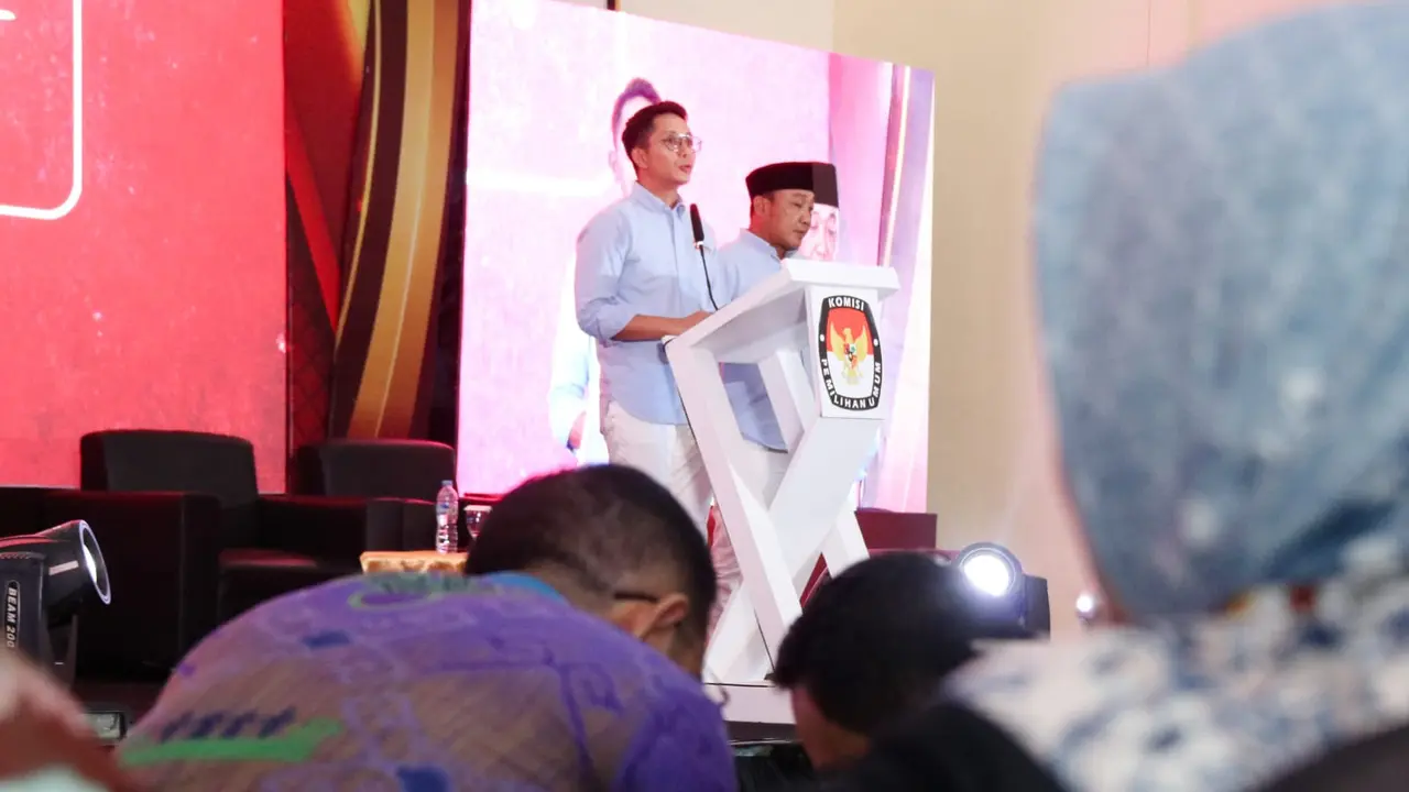 Pasangan Calon Bupati-Wakil Bupati (Cabub-Cawabub) Lampung Selatan (Lamsel) nomor urut 2, Radityo Egi Pratama-Syaiful Anwar (Istimewa)