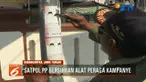 Kesadaran tim sukses pasangan calon dalam memasang alat peraga kampanye sesuai aturan sangat rendah.