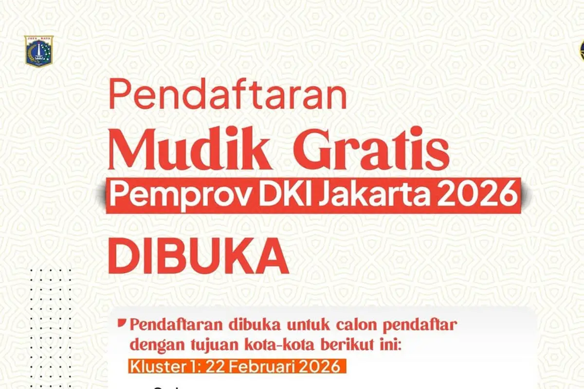Mudik Gratis Dishub 2026 DKI Jakarta