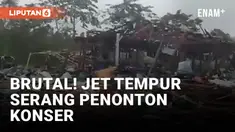 Serangan Udara ke Konser Myanmar Tewaskan 80 Orang