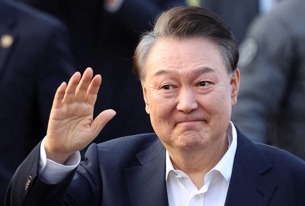 FOTO: Presiden Korsel Yoon Suk Yeol Dibebaskan Usai 52 Hari Ditahan
