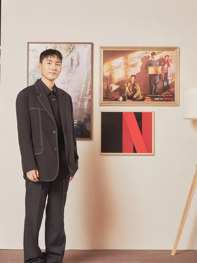 Tang Jun Sang dalam konferensi pers Move to Heaven. (Foto oleh: Netflix)