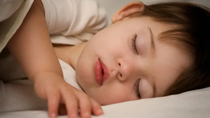 Ilustrasi Bayi Tidur (Liputan6.com/M.Iqbal)