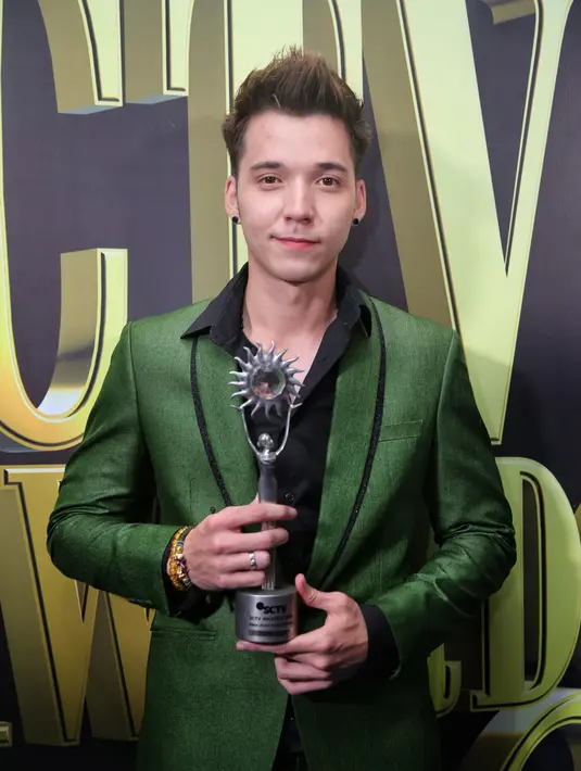 Stefan William SCTV Awards 2019. (Adrian Putra/Fimela.com)