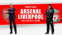 Susunan Pemain Arsenal vs Liverpool