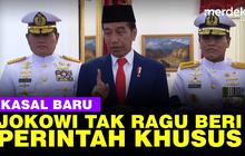 VIDEO: Perintah Tegas Presiden Jokowi untuk Kasal Muhammad Ali: Jaga Perbatasan Laut