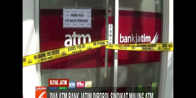 4 Sindikat Pembobol ATM Bank Jatim Kota Blitar Ditangkap