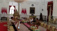 CEO Bukalapak Achmad Zaky bertemu dengan Presiden Joko Widodo. (Foto: Ist)