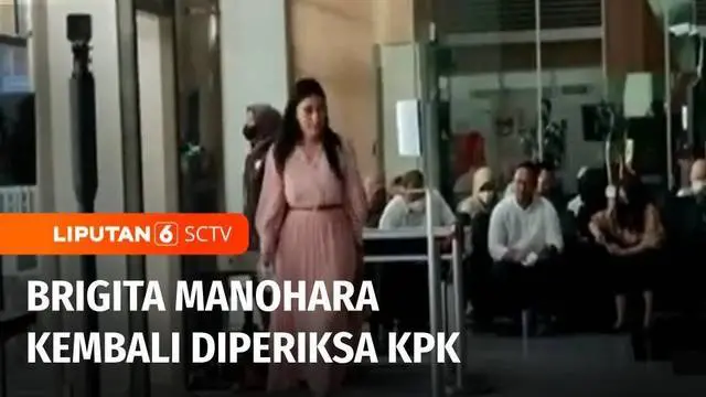 Presenter televisi, Brigita Manohara kembali diperiksa Komisi Pemberantasan Korupsi (KPK) terkait kasus dugaan tindak pidana pencucian uang dengan tersangka mantan Bupati Mamberamo Tengah, Ricky Ham Pagawak.