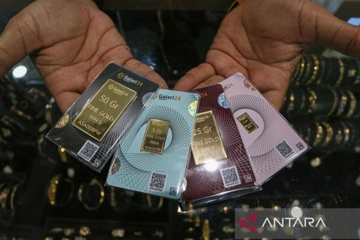 Harga Emas Pegadaian Hari Ini: Antam, UBS, Galeri24 Kompak Meroket