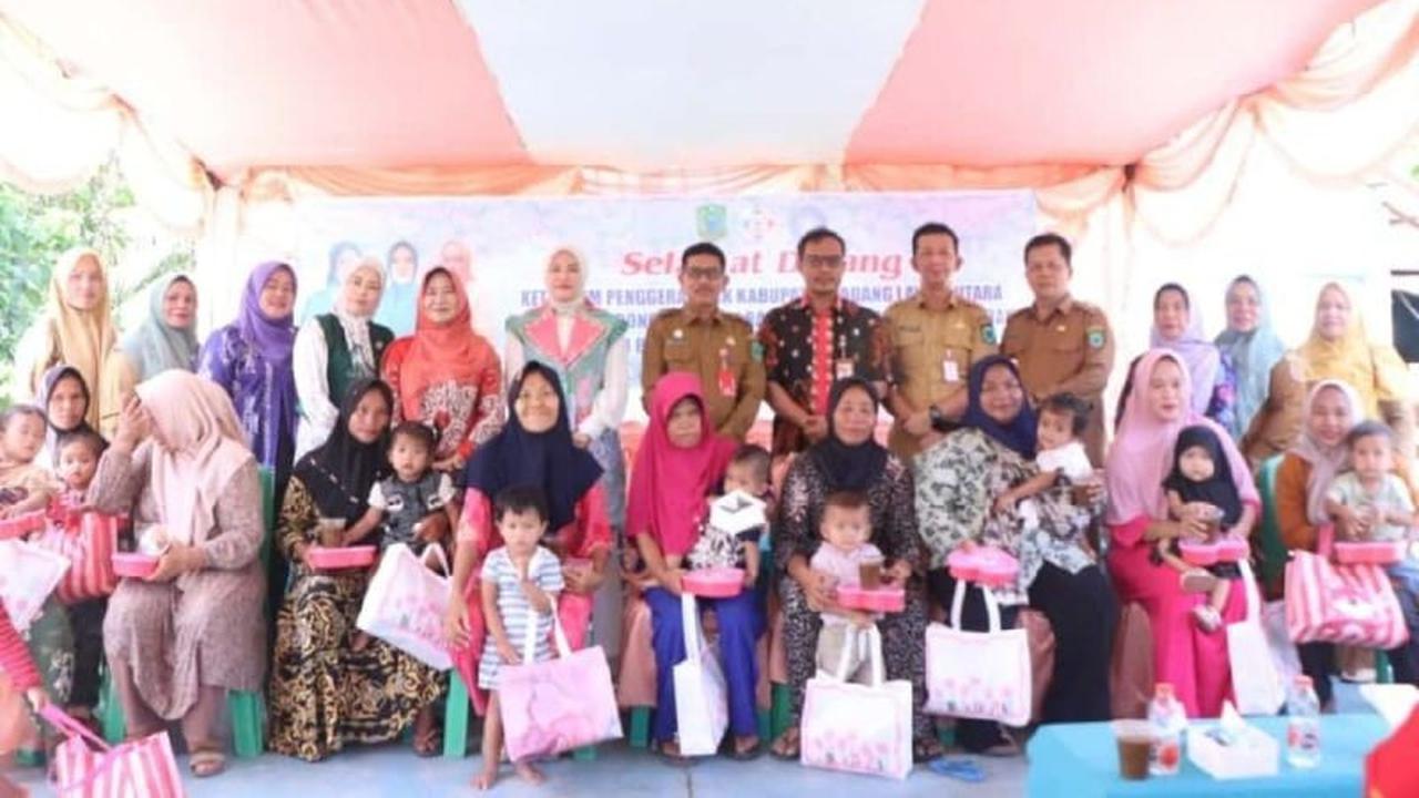 PKK Paluta Gencarkan Pemberian Gizi Tambahan untuk Balita, Perkuat Pencegahan Stunting Paluta di Pedesaan