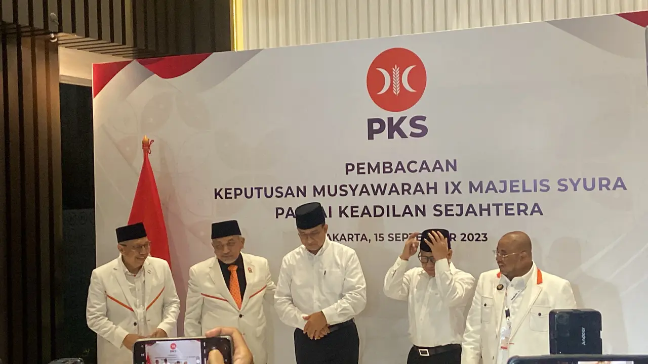 PKS sepakat mengusung pasangan bakal calon presiden dan bakal calon wakil presiden Anies Baswedan dan Muhaimin Iskandar (Cak Imin) untuk Pemilu 2024.