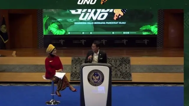 Menparekraf Sandiaga Uno dalam The Weekly Brief with Sandi Uno, Senin, 14 Oktober 2024