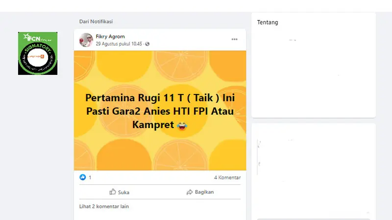 Penelusuran Klaim Pertamina Rugi Rp 11 Triliun karena Anies, HTI dan FPI