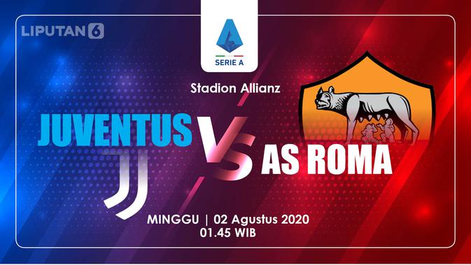 JUVENTUS VS AS ROMA (Liputan6.com/Abdillah)