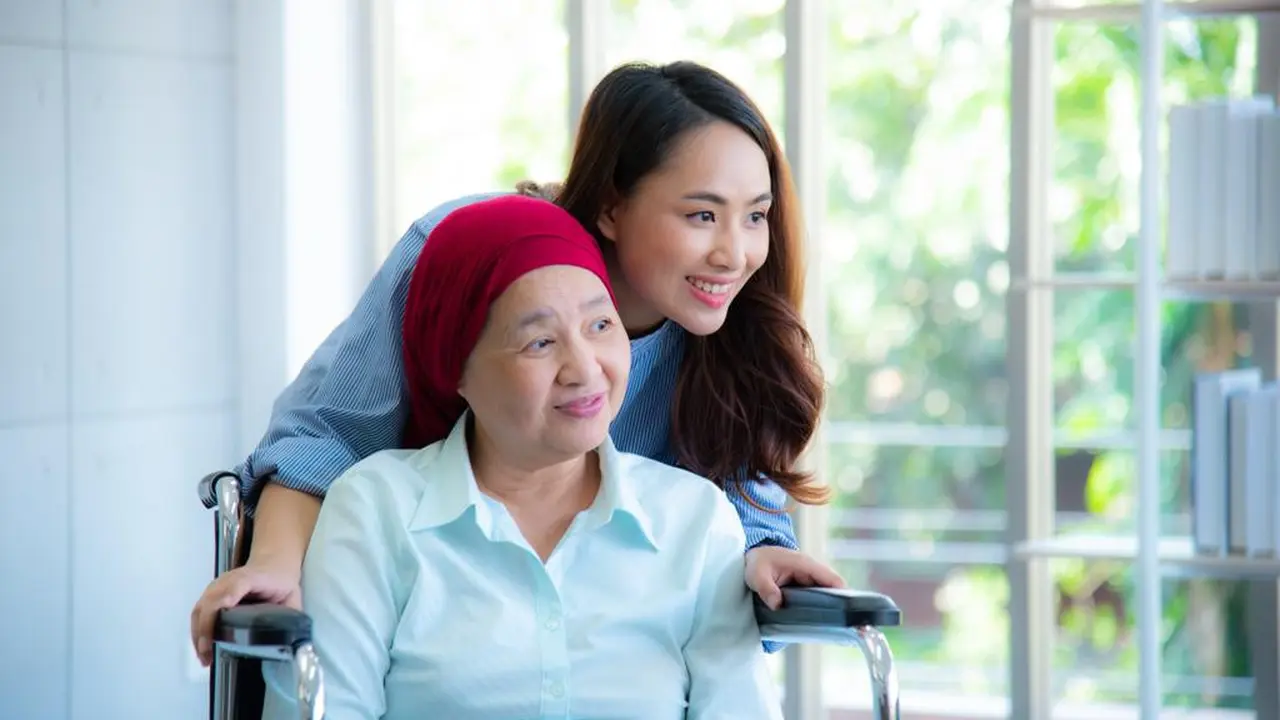 Ilustrasi Penyintas Kanker dan Cargiver (Foto: Good Doctor Technology Indonesia)
