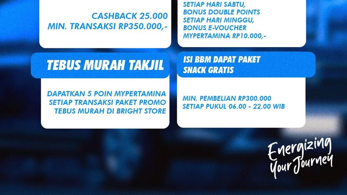 Katalog Promo Hari Ini, Banjir Diskon BBM hingga Kebutuhan Dapur Jelang Lebaran 2025