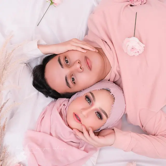 6 Potret Post Wedding Arsyadan Kakak Dinda Hauw dan Asri Kasura, Romantis