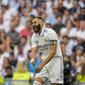 Striker Real Madrid Karim Benzema. (AP Photo/Bernat Armangue)
