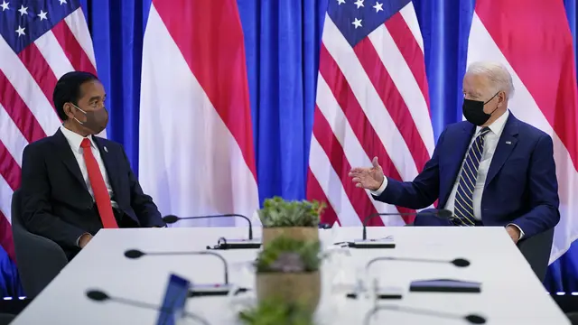 Pertemuan Jokowi dan Joe Biden
