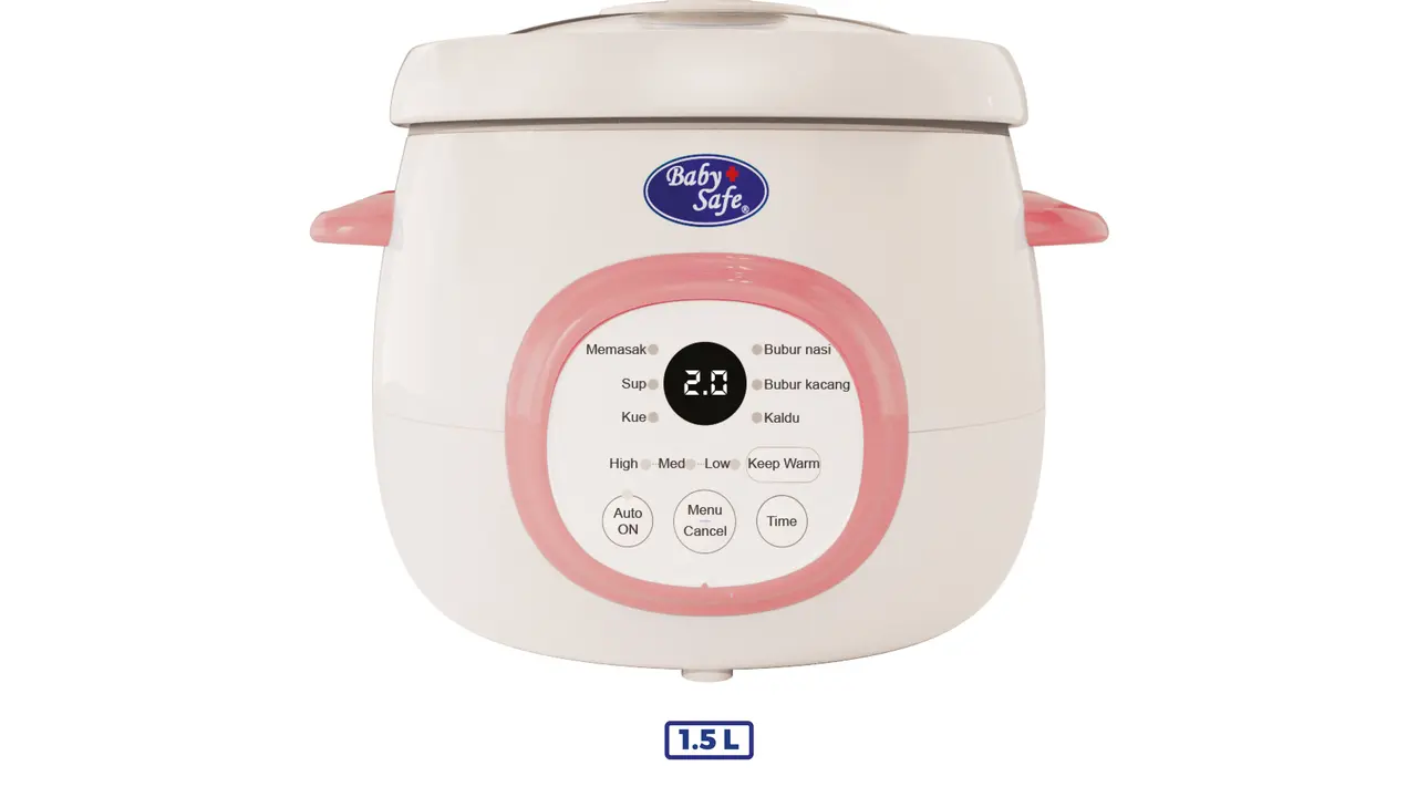 BabySafe Digital Slow Cooker 1,5 L