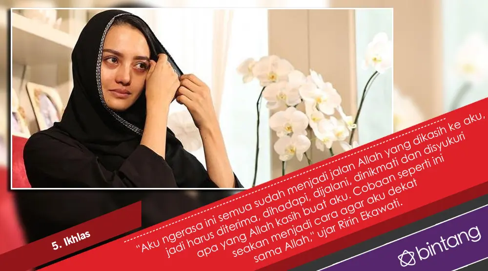 Curahan Hati Ririn Ekawati Pasca Meninggalnya Suami Tercinta. (Foto: Bambang E. Ros, Desain: Nurman Abdul Hakim/Bintang.com)