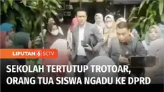 Puluhan orang tua siswa SDN Pondok Cina 1 menangis usai menyampaikan aspirasinya di Kantor DPRD Kota Depok. Mereka mempertanyakan nasib anak-anaknya yang hingga hari ini telantar belajar.
