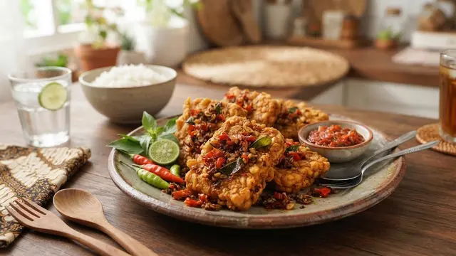 Resep Tempe Jeletot Pedas yang Renyah dan Nagih
