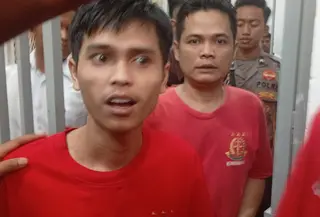 Fandi Ramadhan ABK yang terjerat kasus narkoba 2 ton. (Liputan6.com/Ajang Nudin)