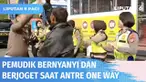 Agar terlepas dari rasa bosan, penat, dan lelah, sejumlah pengendara di Simpang Cikaledong, Nagreg memilih berjoget dan bernyanyi dangdut saat antre giliran one way. Tak hanya di atas kendaraan, penumpang juga turun menuju panggung pos pelayanan.