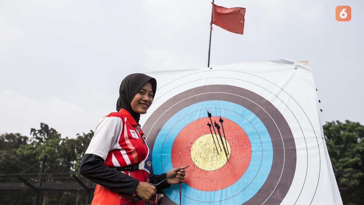 Latihan Panahan Asian Games
