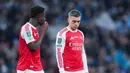 Kalah dari Manchester City di final Carabao Cup 2026 membuat puasa gelar Arsenal berlanjut, menyebabkan rasa sakit dan kekecewaan mendalam bagi tim. (AP Photo/Maja Smiejkowska)