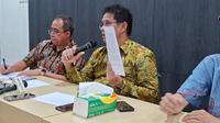 Menteri Keuangan (Menkeu) Purbaya Yudhi Sadewa di Kantor Kementerian Keuangan, Jakarta, Jumat (17/10/2025). (Liputan6.com/Arief)