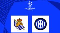 Liga Champions - Real Sociedad Vs Inter Milan (Bola.com/Adreanus Titus)