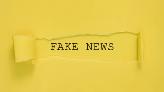 Ilustrasi hoaks, berita palsu