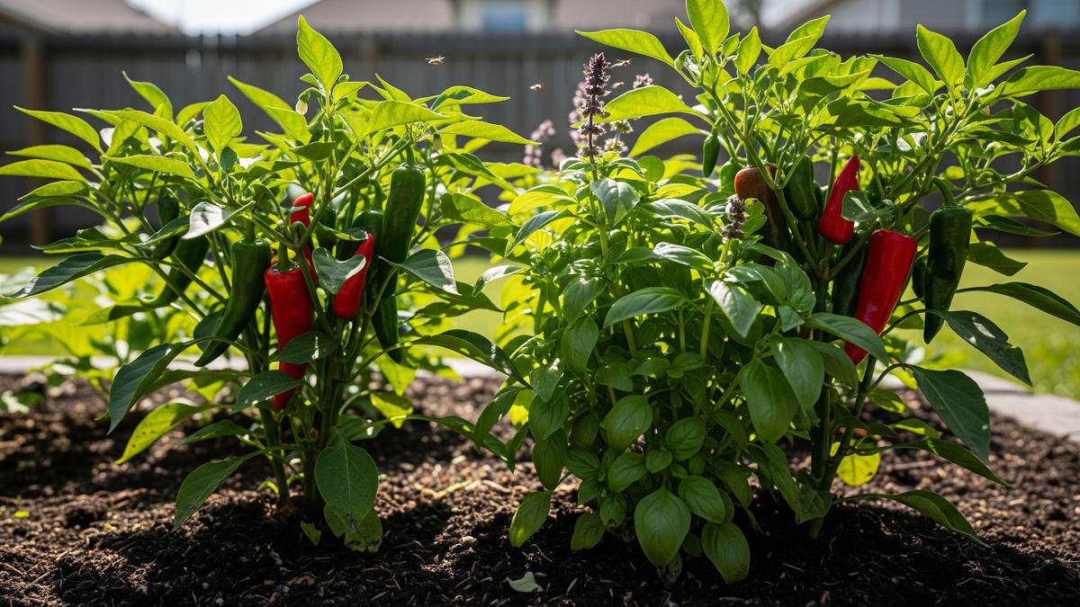 7 Ide Kebun Cabai Kombinasi dengan Kemangi untuk Usir Hama, Bikin Sehat dan Produktif