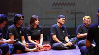 Tokoh dan para pemeran karakter pementasan bertajuk &ldquo;Gatotkaca, Ksatria dari Pringgondani&rdquo;, saat jumpa media di Jakarta. (Ist)
&nbsp;