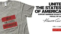 Label Kenneth Cole Desain Kaos Dukung Pernikahan LGBT