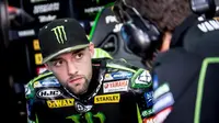 Pebalap Yamaha Tech 3, Jonas Folger, diduga terserang virus sehingga harus absen pada MotoGP Jepang, 13-15 Oktober 2017. (Monster Yamaha Tech 3)