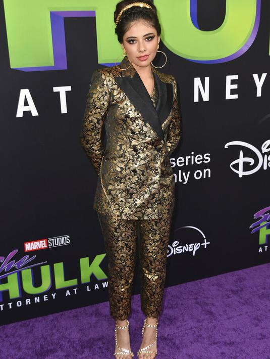 Xochitl Gomez dalam premier She-Hulk: Attorney at Law. (Richard Shotwell/Invision/AP)