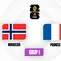 Norwegia Vs Prancis. (Bola.com/KLY)