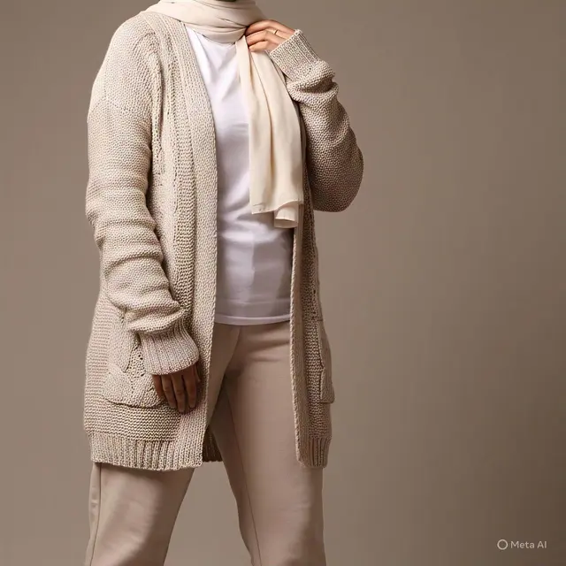 Outfit Simple Hijab Celana
