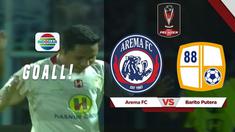 Berita video gol solo run yang dicetak Evan Dimas saat Barito Putera menghadapi Arema FC di Piala Presiden 2019, Senin (5/3/2019).