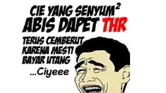 Ciyee yang baru dapet THR. (kabar24.com)