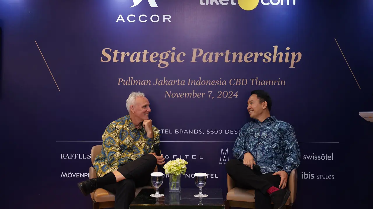 Accor dan Tiket.com Sepakat Bermitra, Akses Memesan Kamar Hotel di Seluruh Jaringan Bakal Dibuka Bertahap